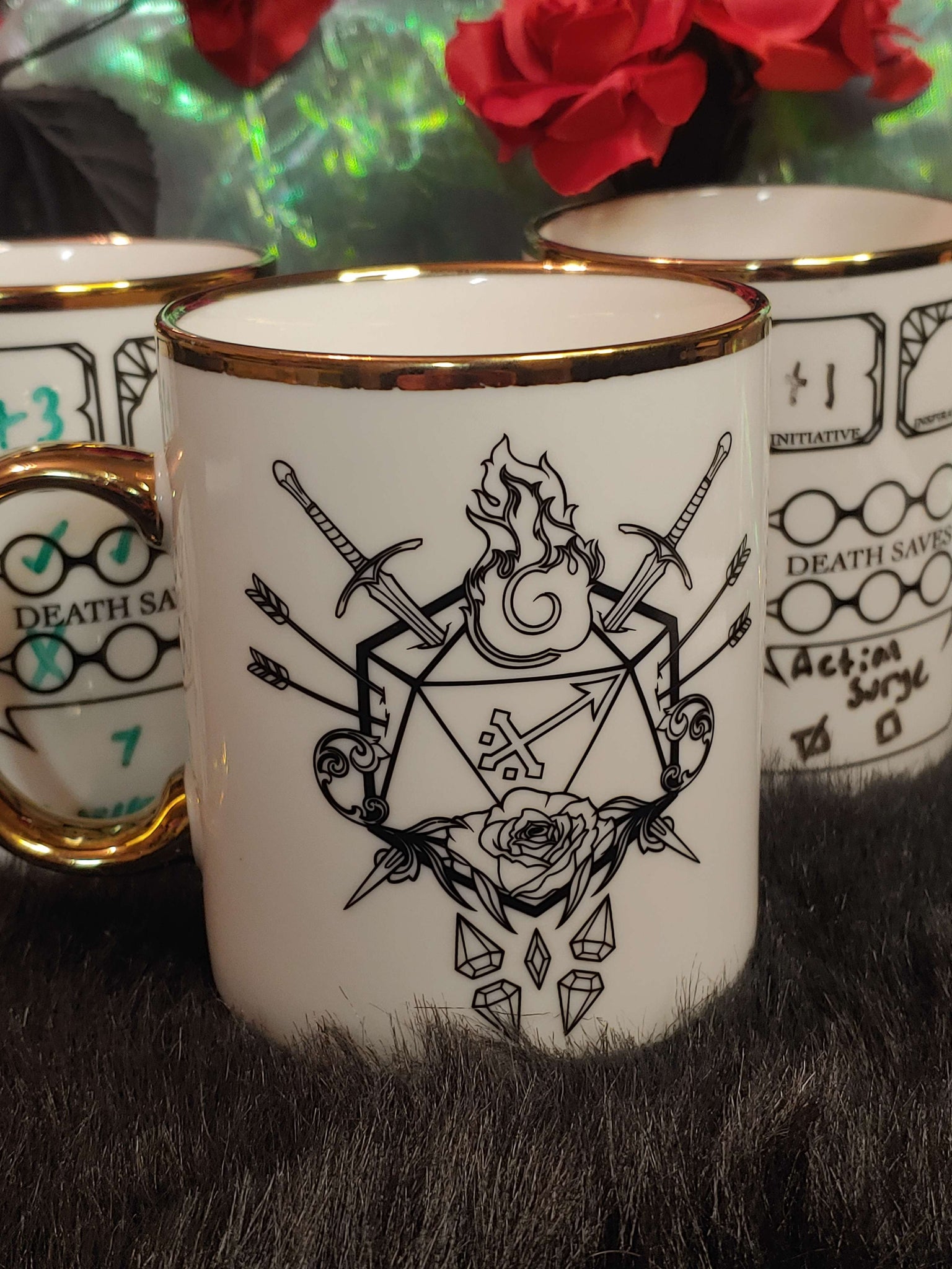 Character Sheet Mug - Half-Caster Classes