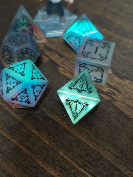 Cathedral Window Dice Set