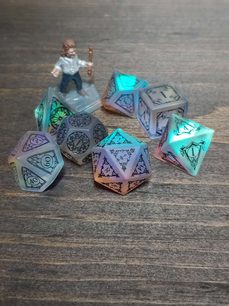Cathedral Window Dice Set